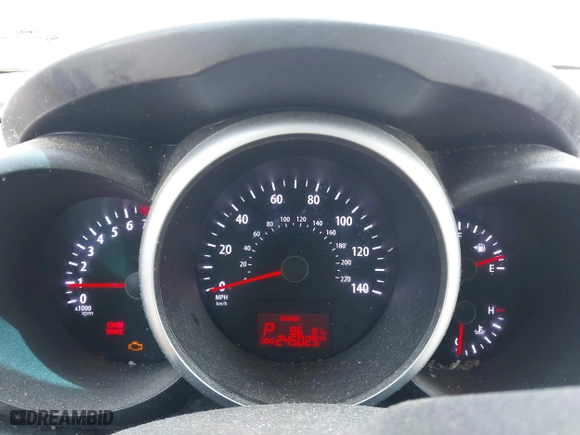 2013 Kia Soul + with VIN KNDJT2A63D7509717, listed as a IAAI auction lot 41910128 with 245,025 mi miles. Bid and sale history available at carsss.com. Image 7.
