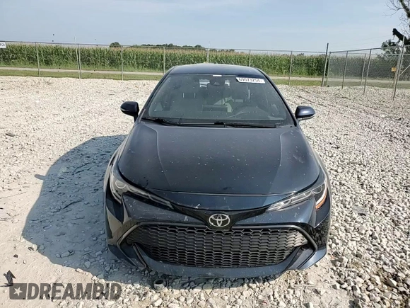 2021 Toyota Corolla Hatchback SE with VIN JTND4MBE9M3118005, listed as a Copart auction lot 69073254 with 65,938 mi miles and Salvage Title. Bid and sale history available at carsss.com. Image 10.
