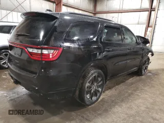2022 Dodge Durango GT Plus with VIN 1C4RDJDGXNC196835, listed as a Copart auction lot 50646995 with 43,755 mi miles and Salvage title. Bid and sale history available at DreamBid. Image 3.