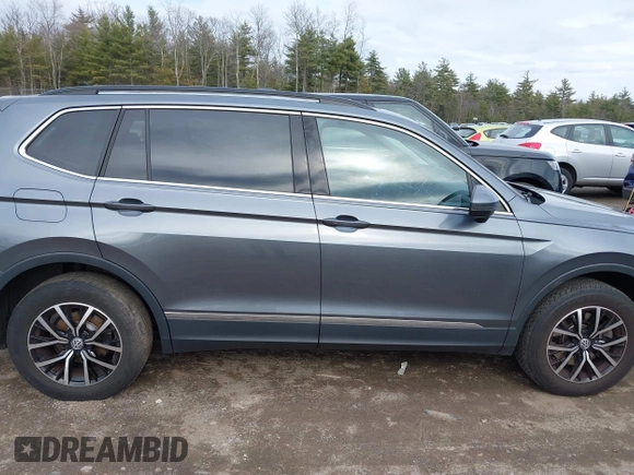 2021 Volkswagen Tiguan SE with VIN 3VV2B7AX6MM054611, listed as a IAAI auction lot 41978323 with 23,029 mi miles and . Bid and sale history available at DreamBid. Image 13.