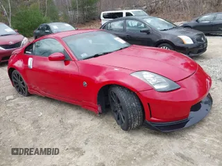 2003 Nissan 350Z Enthusiast with VIN JN1AZ34DX3T101190, listed as a IAAI auction lot 41966228 with 110,724 mi miles. Bid and sale history available at carsss.com. Image 1.