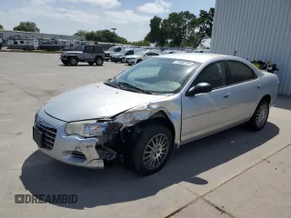 2005 Chrysler Sebring with VIN 1C3EL46J95N560070, listed as a Copart auction lot 54560165 with 108,259 mi miles and Salvage title. Bid and sale history available at DreamBid. Image 1.