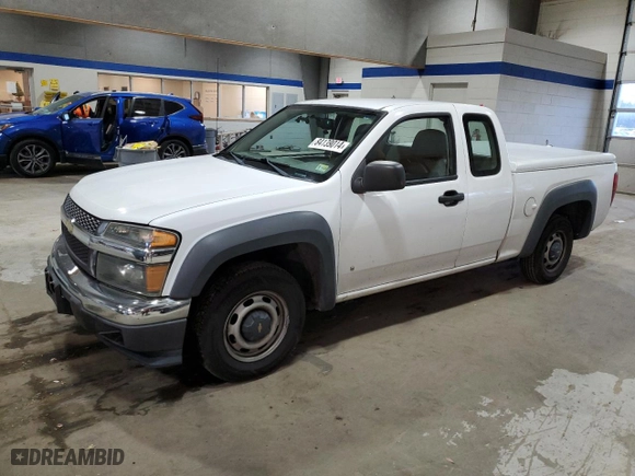 2007 Chevrolet Colorado LT w/1LT with VIN 1GCCS19E878156407, listed as a Copart auction lot 84139014 with 165,472 mi miles and Salvage Title. Bid and sale history available at carsss.com. Image 1.