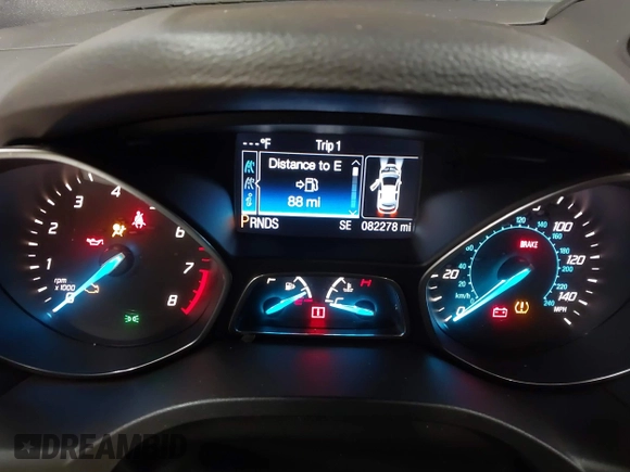 2013 Ford Escape SEL with VIN 1FMCU0H95DUD10644, listed as a IAAI auction lot 41517697 with 82,278 mi miles. Bid and sale history available at carsss.com. Image 7.