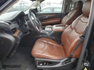 2017 Cadillac Escalade Luxury with VIN 1GYS4BKJ0HR208928, listed as a Copart auction lot 53185395 with 92,398 mi miles and Clean Title. Bid and sale history available at carsss.com. Image 7.