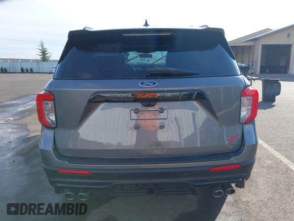 2022 Ford Explorer ST with VIN 1FM5K8GC3NGA17738, listed as a IAAI auction lot 41546088 with 54,636 mi miles. Bid and sale history available at carsss.com. Image 16.
