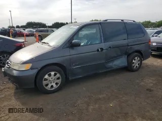 2004 Honda Odyssey EX-RES z VIN 5FNRL188X4B115002, wystawiony jako Copart lot #57883945 z przebiegiem Nie podano mil oraz Szkoda całkowita • Salvage title. Historia ofert i sprzedaży dostępna na DreamBid. Obrazek 1.