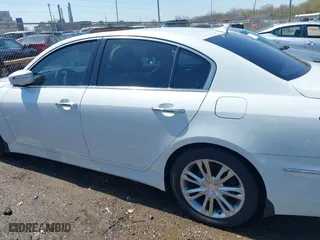 2013 Hyundai Genesis 3.8L with VIN KMHGC4DDXDU238054, listed as a IAAI auction lot 41957297 with 195,383 mi miles. Bid and sale history available at carsss.com. Image 14.