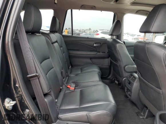 2021 Honda Pilot Touring 8-Passenger with VIN 5FNYF5H96MB000075, listed as a Copart auction lot 88957525 with 53,078 mi miles and Salvage Title. Bid and sale history available at DreamBid. Image 11.