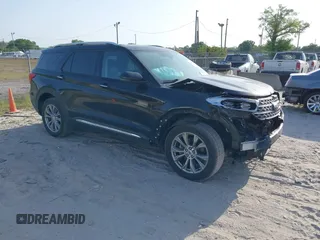 2021 Ford Explorer Limited with VIN 1FMSK8FH8MGA86052, listed as a IAAI auction lot 41859132 with 78,259 mi miles. Bid and sale history available at carsss.com. Image 1.