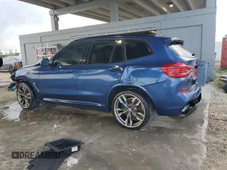 2018 BMW X3 M40i z VIN 5UXTS3C51J0Y98575, wystawiony jako Copart lot #58449655 z przebiegiem Nie podano mil oraz Tytuł czysty. Historia ofert i sprzedaży dostępna na DreamBid. Obrazek 2.