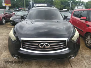 2012 Infiniti FX with VIN JN8AS1MU1CM121512, listed as a IAAI auction lot 42201447 with 285,357 mi miles. Bid and sale history available at carsss.com. Image 12.