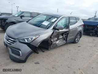 2018 Hyundai Santa Fe Sport 2.4L with VIN 5XYZT3LB4JG546485, listed as a IAAI auction lot 41625632 with 91,437 mi miles. Bid and sale history available at carsss.com. Image 2.
