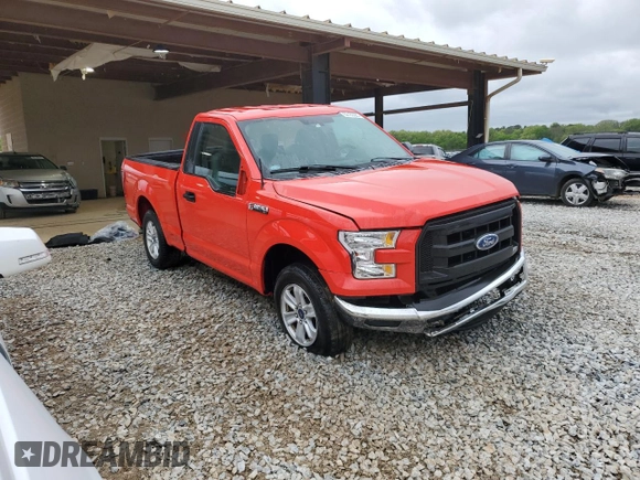 2017 Ford F-150 XL with VIN 1FTMF1C83HKD03426, listed as a Copart auction lot 52163665 with 168,990 mi miles and Salvage Title. Bid and sale history available at carsss.com. Image 4.