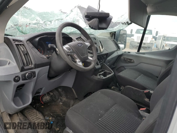 2017 Ford Transit with VIN 1FTYR1YM6HKB11030, listed as a Copart auction lot 87198464 with 173,848 mi miles and Salvage title. Bid and sale history available at DreamBid. Image 8.