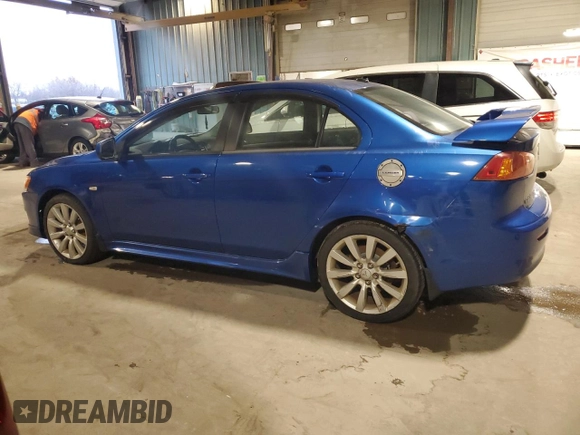 2009 Mitsubishi Lancer GTS with VIN JA3AU86W99U008430, listed as a Copart auction lot 80913634 with 148,787 mi miles and Clean Title. Bid and sale history available at DreamBid. Image 2.