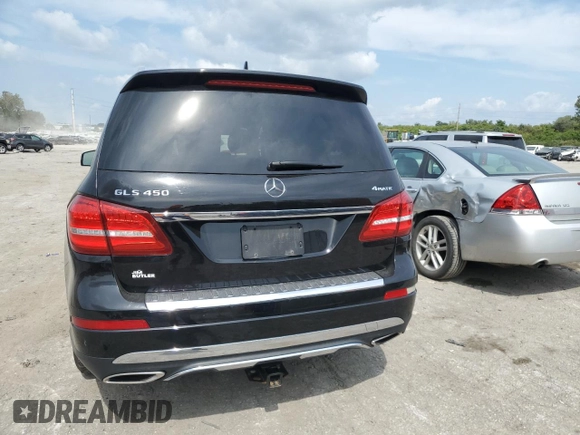 2019 Mercedes-Benz GLS 450 with VIN 4JGDF6EE5KB221135, listed as a Copart auction lot 69714564 with 99,394 mi miles and Salvage Title. Bid and sale history available at DreamBid. Image 6.