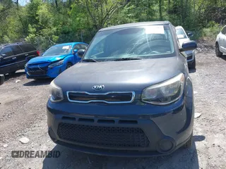 2015 Kia Soul + with VIN KNDJP3A59F7201259, listed as a IAAI auction lot 42029984 with 70,559 mi miles. Bid and sale history available at carsss.com. Image 6.