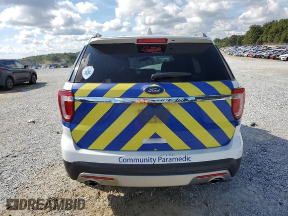 2016 Ford Explorer XLT with VIN 1FM5K8D88GGC88748, listed as a Copart auction lot 70815564 with 133,304 mi miles and Salvage Title. Bid and sale history available at DreamBid. Image 6.