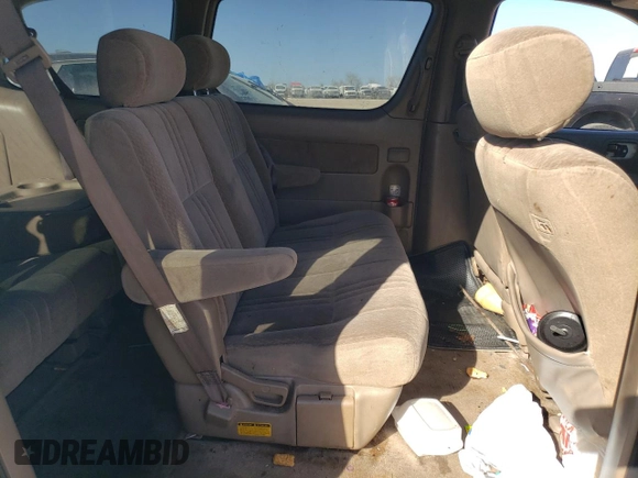 2002 Toyota Sienna CE z VIN 4T3ZF19C52U489292, wystawiony jako Copart lot #87187184 z przebiegiem Nie podano mil oraz Szkoda całkowita • Salvage title. Historia ofert i sprzedaży dostępna na DreamBid. Obrazek 11.