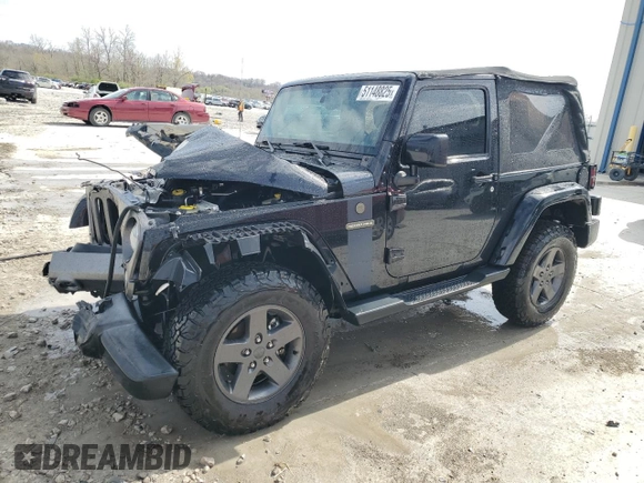2016 Jeep Wrangler Sport with VIN 1C4AJWAG6GL196891, listed as a Copart auction lot 51148825 with 128,245 mi miles and Salvage Title. Bid and sale history available at carsss.com. Image 1.