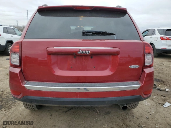 2017 Jeep Compass High Altitude with VIN 1C4NJCEB3HD189455, listed as a Copart auction lot 87805315 with 78,683 mi miles and Clean Title. Bid and sale history available at carsss.com. Image 6.