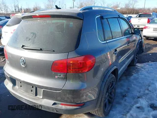 2016 Volkswagen Tiguan S with VIN WVGBV7AX9GW616488, listed as a IAAI auction lot 41402119 with 66,288 mi miles and . Bid and sale history available at DreamBid. Image 4.