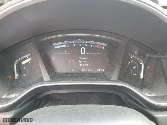 2017 Honda CR-V EX-L with VIN 2HKRW1H80HH506304, listed as a Copart auction lot 49631915 with 101,610 mi miles and Salvage Title. Bid and sale history available at carsss.com. Image 9.