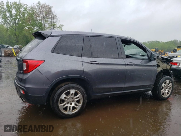 2019 Honda Passport EX-L z VIN 5FNYF8H50KB028465, wystawiony jako Copart lot #56160545 z przebiegiem 100 636 mil mil oraz Szkoda całkowita • Salvage title. Historia ofert i sprzedaży dostępna na DreamBid. Obrazek 3.