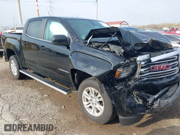 2019 GMC Canyon 4WD SLE z VIN 1GTG6CEN2K1354585, wystawiony jako IAAI lot #42014158 z przebiegiem 34 269 mil mil oraz . Historia ofert i sprzedaży dostępna na DreamBid. Obrazek 1.