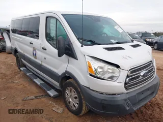2016 Ford Transit Wagon XL with VIN 1FBZX2ZM7GKA63765, listed as a IAAI auction lot 41088066 with 103,803 mi miles. Bid and sale history available at carsss.com. Image 1.