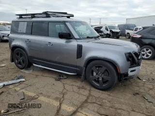 2023 Land Rover Defender SE with VIN SALEP7EU1P2223015, listed as a Copart auction lot 53231065 with 3,662 mi miles and Clean title. Bid and sale history available at DreamBid. Image 4.