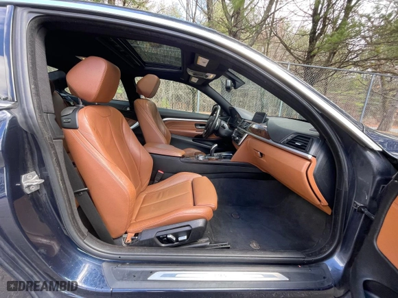 2016 BMW 4 Series 428i xDrive with VIN WBA3N9C50GK250666, listed as a Copart auction lot 52746685 with 156,396 mi miles and Clean Title. Bid and sale history available at carsss.com. Image 5.