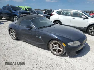 2008 BMW Z4 3.0si with VIN 4USBU53578LX04489, listed as a Copart auction lot 76914574 with 0 mi miles and Salvage Title. Bid and sale history available at carsss.com. Image 4.