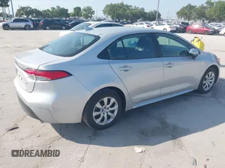 2024 Toyota Corolla LE with VIN 5YFB4MDE3RP105998, listed as a IAAI auction lot 42298906 with 5,217 mi miles and . Bid and sale history available at DreamBid. Image 4.