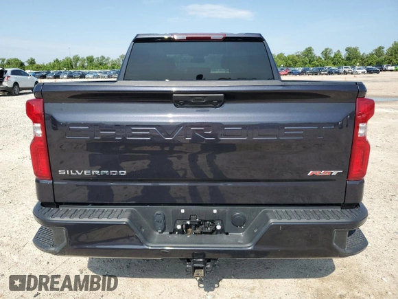 2024 Chevrolet Silverado 1500 RST with VIN 3GCPDEEK6RG198330, listed as a Copart auction lot 55135455 with 17,018 mi miles and Clean Title. Bid and sale history available at DreamBid. Image 6.