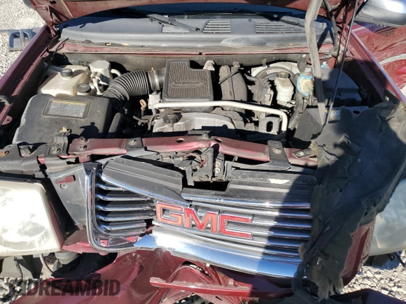 2008 GMC Envoy SLE1 with VIN 1GKDS13S082178610, listed as a Copart auction lot 75354834 with 259,258 mi miles and Salvage Title. Bid and sale history available at DreamBid. Image 13.