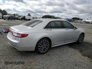 2017 Lincoln Continental Select with VIN 1LN6L9SK2H5605460, listed as a Copart auction lot 76383244 with 79,357 mi miles and Salvage Title. Bid and sale history available at carsss.com. Image 3.