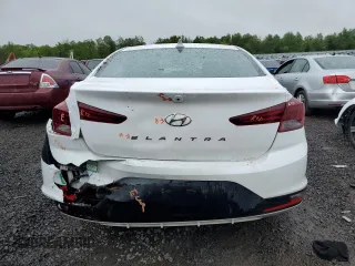 2020 Hyundai Elantra SEL with VIN 5NPD84LF1LH627251, listed as a Copart auction lot 55524685 with 86,266 mi miles and Salvage title. Bid and sale history available at DreamBid. Image 6.