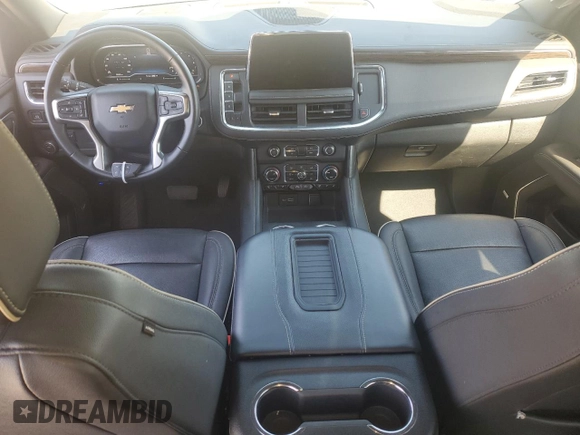 2023 Chevrolet Suburban Premier with VIN 1GNSCFKD2PR299653, listed as a Copart auction lot 53558995 with 55,593 mi miles and Clean title. Bid and sale history available at DreamBid. Image 8.