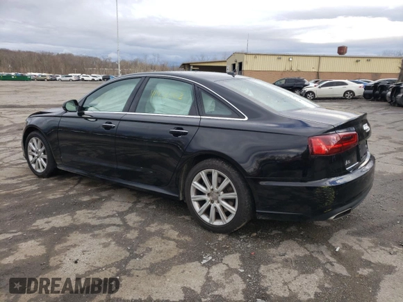 2016 Audi A6 2.0T Premium Plus with VIN WAUGFAFC4GN143743, listed as a Copart auction lot 41438763 with 78,207 mi miles. Bid and sale history available at carsss.com. Image 2.