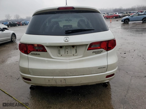 2007 Acura RDX with VIN 5J8TB18207A003781, listed as a Copart auction lot 49903015 with 167,929 mi miles and Salvage Title. Bid and sale history available at carsss.com. Image 6.