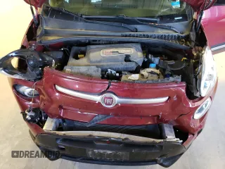 2015 FIAT 500L Urbana Trekking with VIN ZFBCFADH3FZ035172, listed as a Copart auction lot 52354404 with 57,669 mi miles and Salvage Title. Bid and sale history available at carsss.com. Image 14.