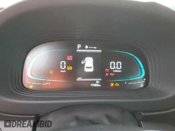 2024 Hyundai Venue SE with VIN KMHRB8A35RU297311, listed as a Copart auction lot 74972664 with 17,483 mi miles and Salvage Title. Bid and sale history available at DreamBid. Image 9.