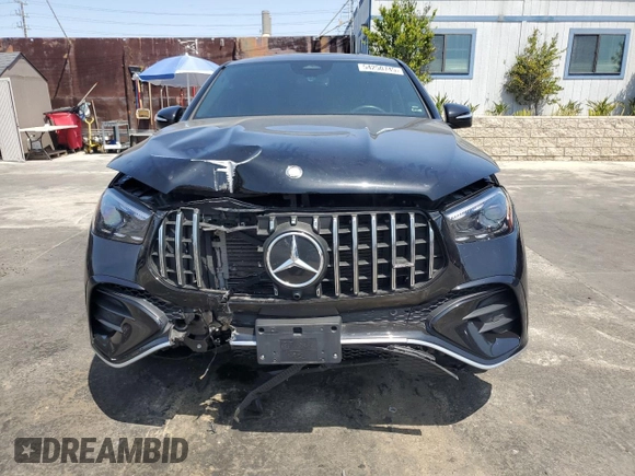 2024 Mercedes-Benz GLE 53 AMG with VIN 4JGFD6BB7RA981902, listed as a Copart auction lot 54250745 with 50,621 mi miles and Salvage title. Bid and sale history available at DreamBid. Image 5.