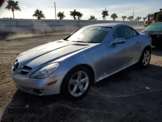 2006 Mercedes-Benz SLK-Class 3.0L with VIN WDBWK54F46F093982, listed as a Copart auction lot 75271914 with Not Provided miles and Salvage Title. Bid and sale history available at carsss.com. Image 1.