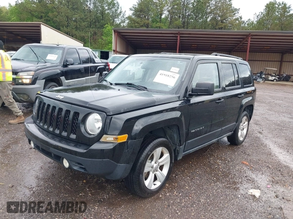 2014 Jeep Patriot Latitude with VIN 1C4NJPFA4ED650283, listed as a IAAI auction lot 41918256 with 160,598 mi miles and . Bid and sale history available at carsss.com. Image 2.