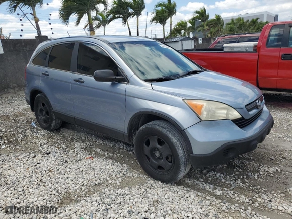 2007 Honda CR-V LX with VIN JHLRE38317C079683, listed as a Copart auction lot 52624885 with 122,569 mi miles and Salvage Title. Bid and sale history available at carsss.com. Image 4.