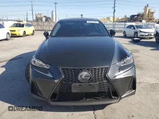 2019 Lexus IS with VIN JTHBA1D21K5092537, listed as a Copart auction lot 50232235 with 51,150 mi miles and Salvage Title. Bid and sale history available at carsss.com. Image 5.