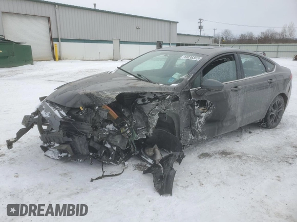2018 Ford Fusion SE z VIN 3FA6P0HD9JR209998, wystawiony jako Copart lot #43036385 z przebiegiem Nie podano mil oraz Nie do naprawy • Non repairable. Historia ofert i sprzedaży dostępna na DreamBid. Obrazek 1.